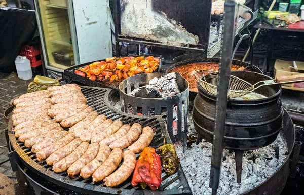 Sausages Grill Traditional Argentinean Food — Stock Photo, Image