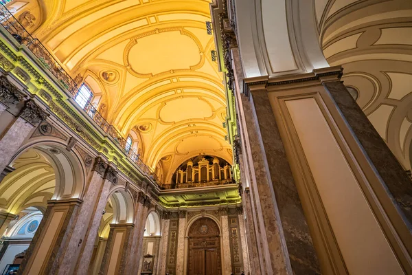 Buenos Aires Argentina Junho 2022 Interior Catedral Metropolitana Buenos Aires — Fotografia de Stock