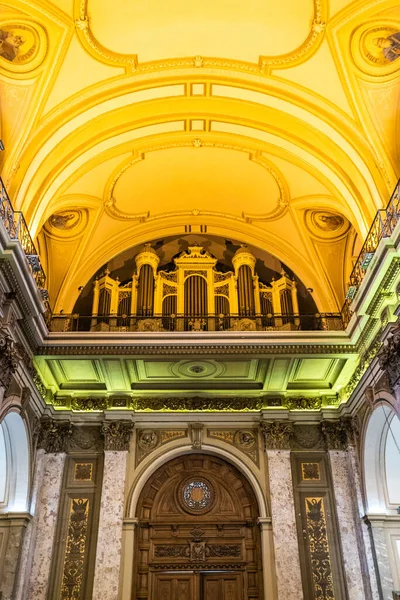 Аргентина Июня 2022 Eiling Vaults Catedral Metropolitana Buenos Aires Main — стоковое фото