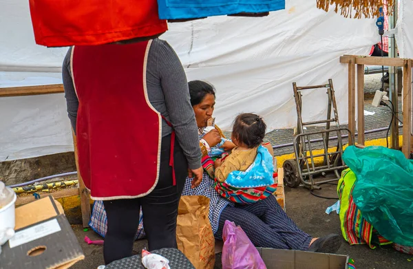 Buenos Aires Argentinië 2022 Boliviaanse Kinderen Vieren Cultuur Tradities Van — Stockfoto