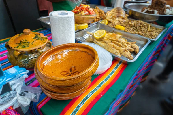 Traditional Bolivian Earthenware Festival Bolivian Community — Stock Photo, Image