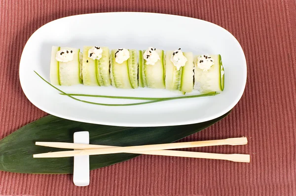 Sushi Japanese dish — Stock Photo, Image