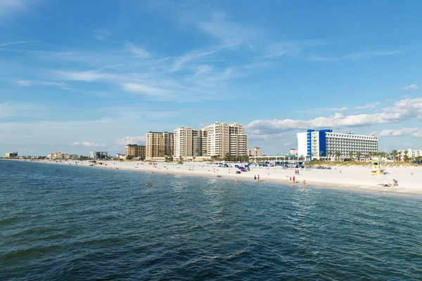 Tiszta Víz Florida Egyesült Államok 2021 Szeptember Clearwater Beach Strand — Stock Fotó