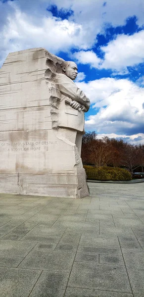 Washington Luglio 2019 Martin Luther King Memorial Washington Scolpito Granito — Foto Stock