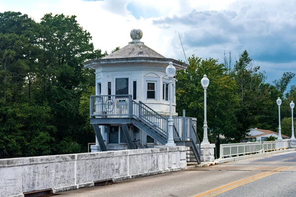 Most Pocomoke City Zbudowany 1920 Roku Wschodnim Wybrzeżu Maryland — Zdjęcie stockowe