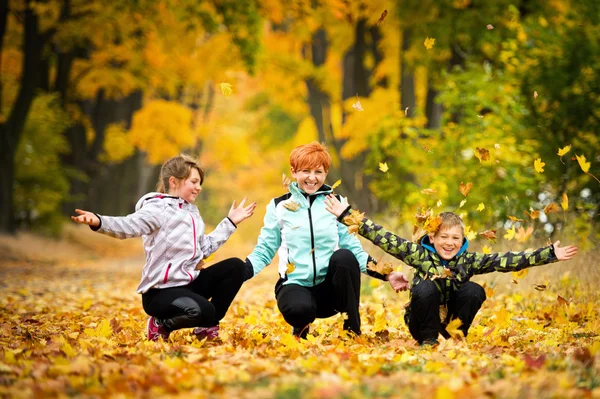 Outono divertido — Fotografia de Stock