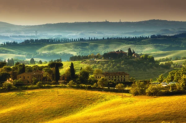 Paisaje en Toscana, Italia —  Fotos de Stock