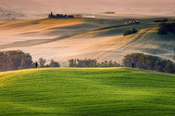 Paesaggio in Toscana in Italia — Foto Stock