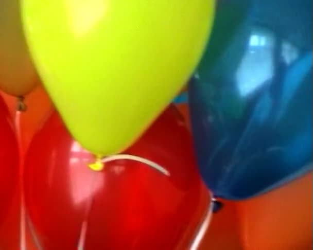 Balloons background — Stock Video