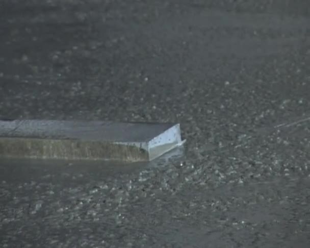 nivellement du plancher de béton 