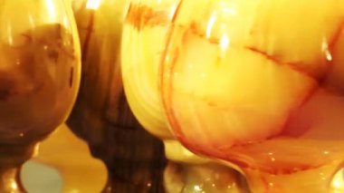 Onyx kadehlerde döndürme döngü