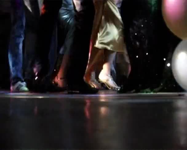 跳舞的方 — 图库视频影像