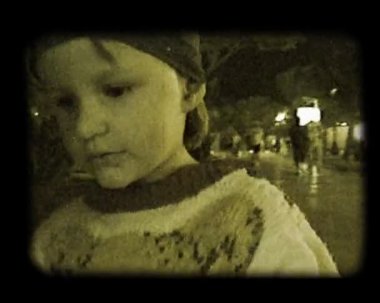 Çocuk akşam Boulevard