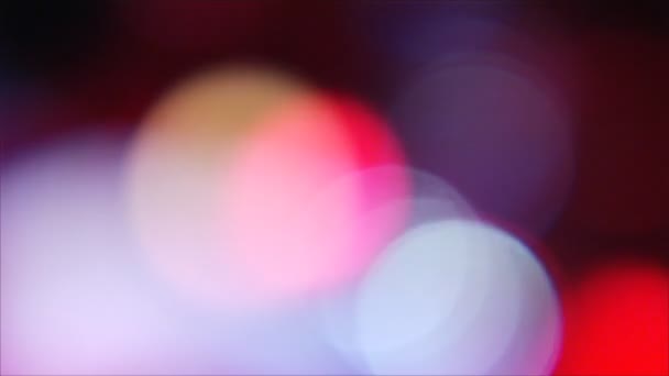 Mouvement lumières boucle arrière-plan 