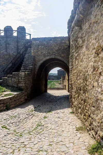 Muralhas Arcos Fortaleza Medieval Akkerman Bilhorod Dnistrovsky Região Odessa Ucrânia — Fotografia de Stock