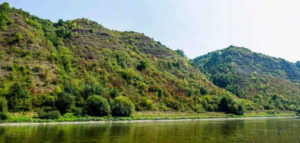 Krajobraz Dniestru Narodowy Park Przyrody Dniestru Obwód Tarnopolski Zachodniej Ukrainy — Zdjęcie stockowe