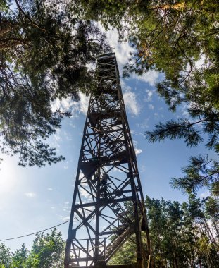 Shatsk, Shatsk Ulusal Doğal Parkı, Batı Ukrayna 'nın Volyn Bölgesi' ndeki klasik halka açık ateş kulesi.