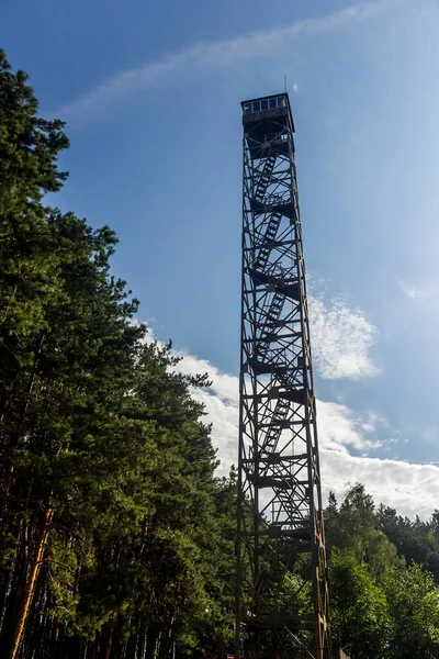 Vintage Public Firetower Shatsk Shatsk National Natural Park Volyn Region — Stock Photo, Image