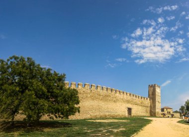 Ortaçağ Akkerman Kalesi Bilhorod-Dnistrovsky, Odessa bölgesi, Ukrayna