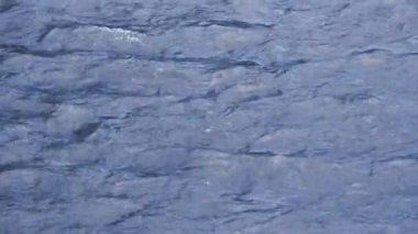 close-up of a water of fast river textured background