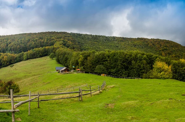 Polonyna Rosohata Carpathian Landscape Hutsulshchyna National Park Ivano Frankivsk Region — Stock Photo, Image