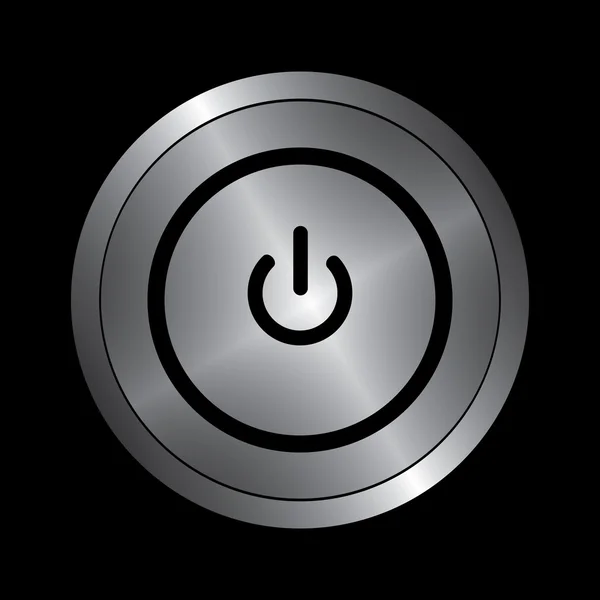 Bouton Power — Image vectorielle