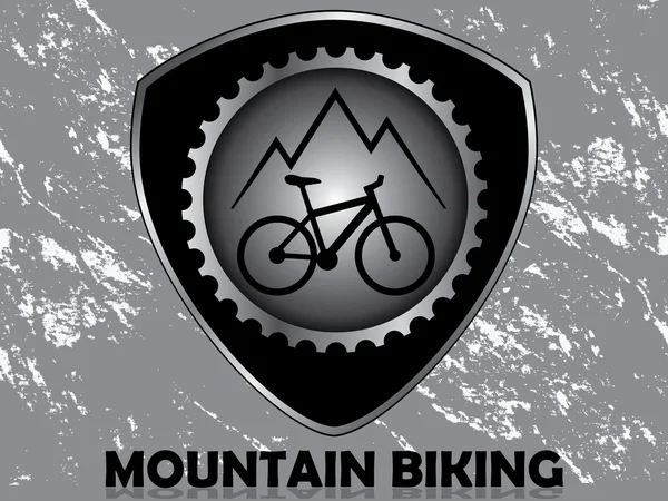 Badge vélo — Image vectorielle