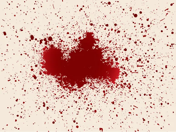 Geripte bloed — Stockvector