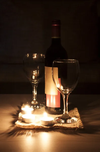 Romantic eve decoration — Stock Photo, Image