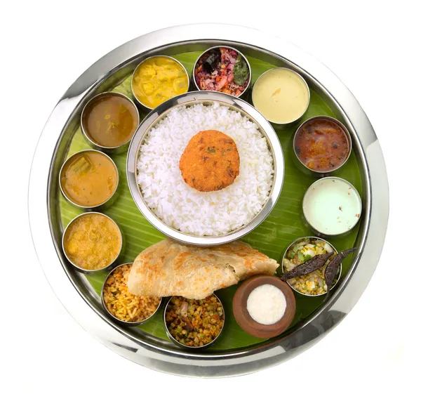 Thali indien Photo De Stock