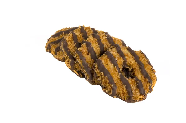 Chocolade koekjes — Stockfoto