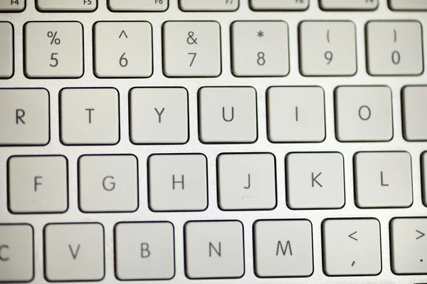 Grijze toetsenbord — Stockfoto