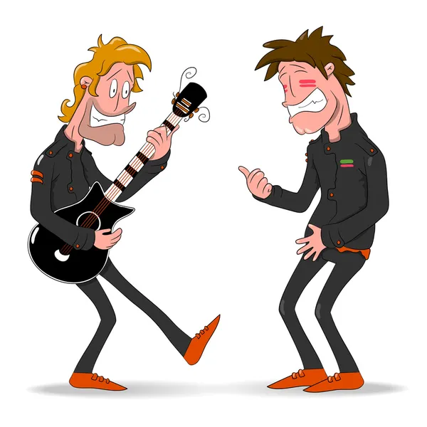 Resimli adam gülüyor