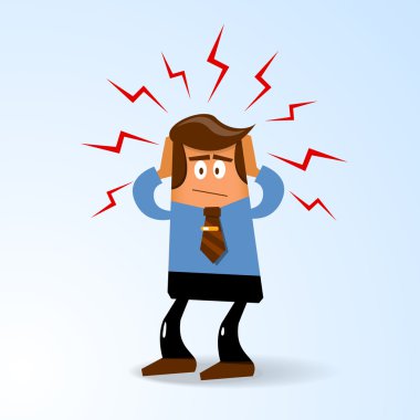 öfkeli ofis mannager