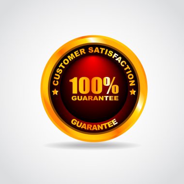 Altın etiket. iyi seçim. 100 garanti. vektör çizim