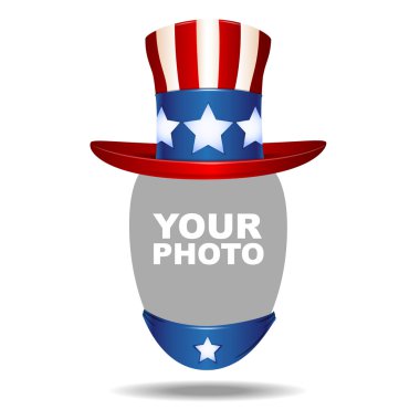 Amerikan kovboy. vektör çizim