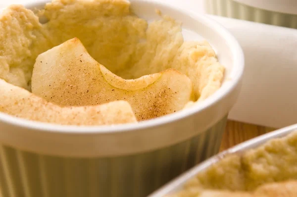 Zutaten für Apfelkuchen — Stockfoto