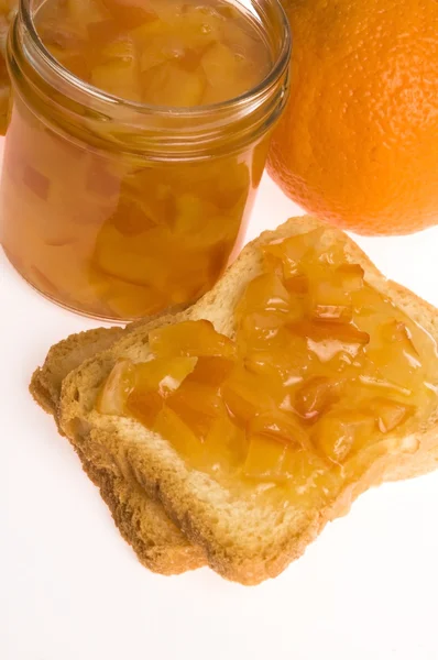 Hemmagjord apelsin marmelad — Stockfoto