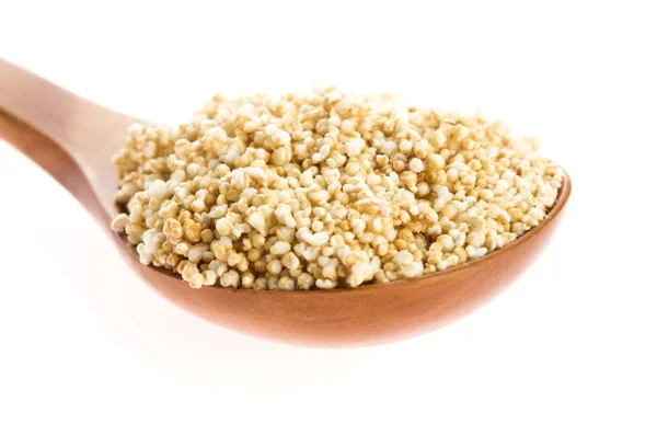 Amaranto popping, sem glúten, cereais de grão de alta proteína — Fotografia de Stock
