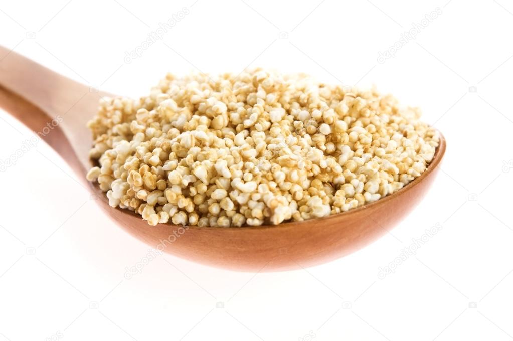 Amaranth popping, glutenfree, high protein grain cereal Stock Photo by