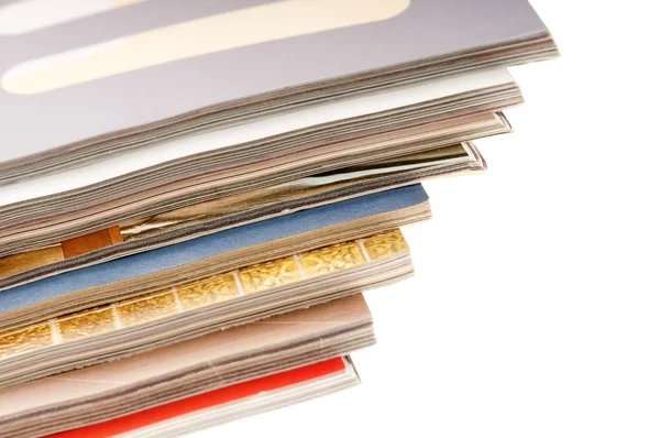 Stack of magazines — Stock Photo, Image