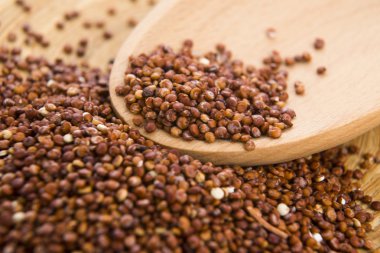 Kırmızı quinoa tahıl