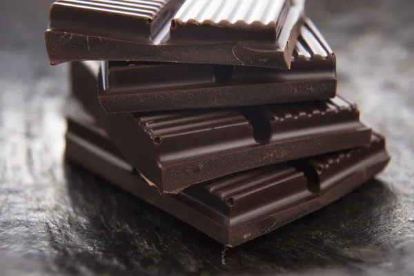 Chopped chocolate — Stock Photo, Image