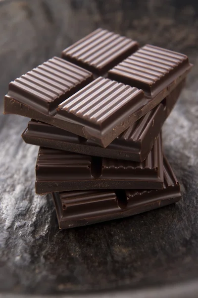 Nasekané čokolády — Stock fotografie