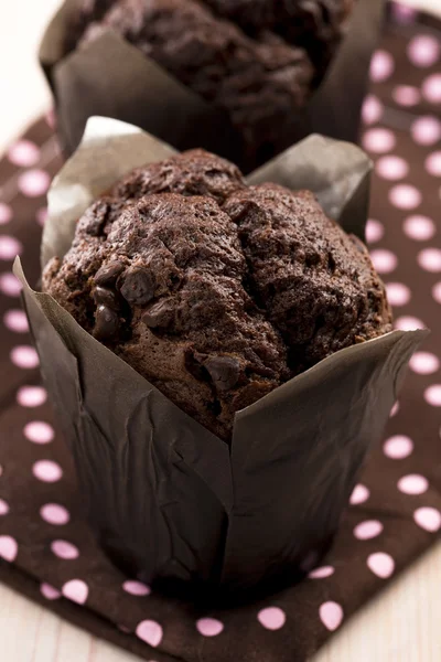 Chokolade Cupcake - Stock-foto