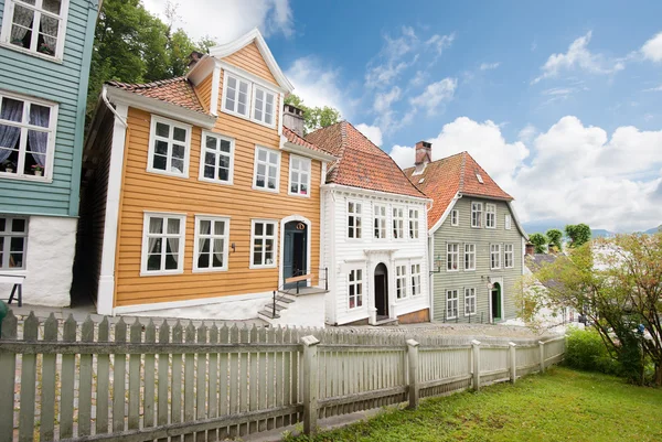 Casco antiguo de Bergen — Foto de Stock