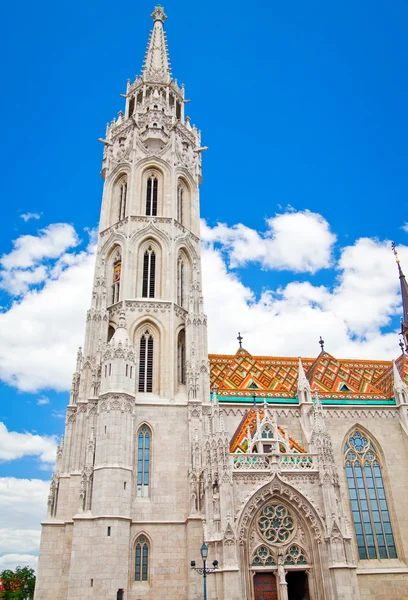 马蒂亚斯的大教堂在布达佩斯 — 图库照片