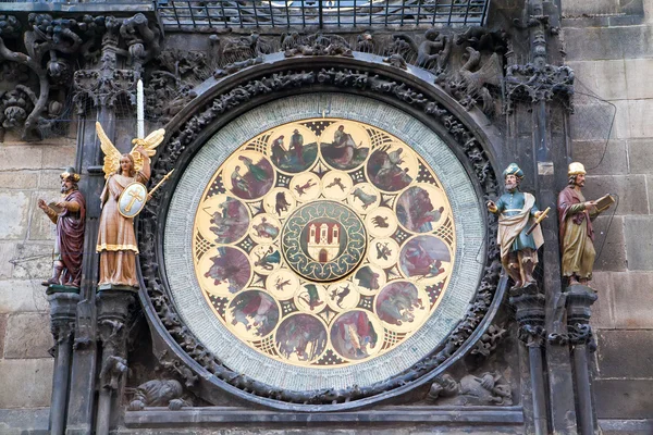 Teil der Prager Uhr — Stockfoto