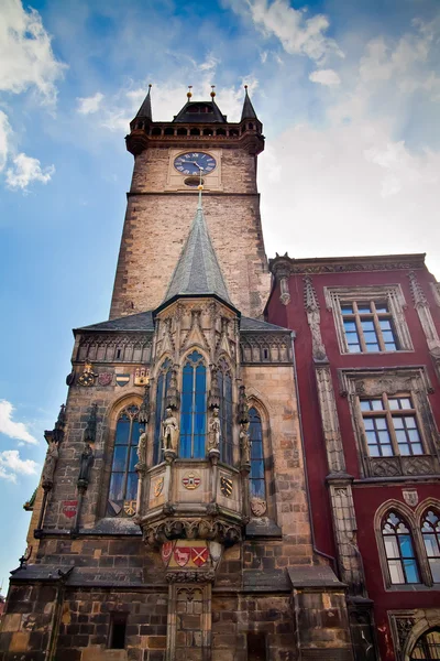 Pražské radnice rathaus — Stock fotografie