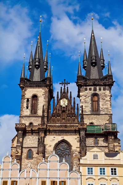 Tyn 教会，布拉格，捷克共和国 — 图库照片